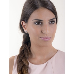 Butterfly earrings with round cut zircon 2