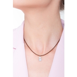 Pendant 18k White Gold with Girl 2