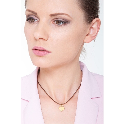 Classic golden heart, 18k yellow gold