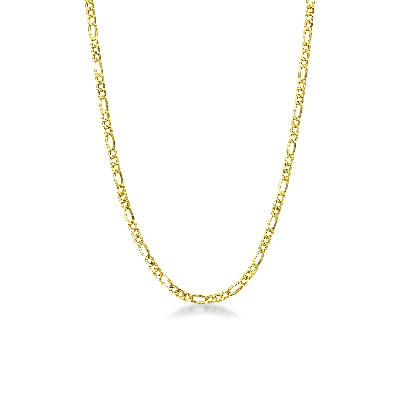 18k yellow gold flat cuban chain 