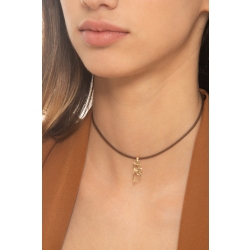 18k yellow gold charm with cat 2