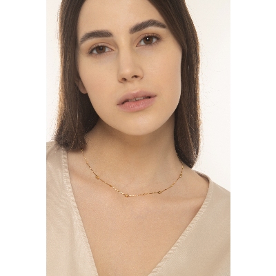 18k yellow gold necklace 