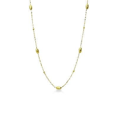 18k yellow gold necklace 
