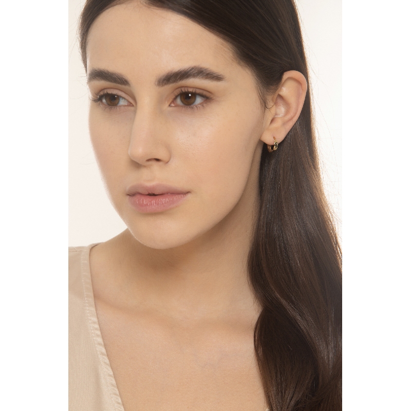 Earrings in yellow gold 18k