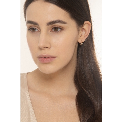 Earrings in yellow gold 18k