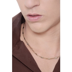 18k yellow gold fancy man chain 2