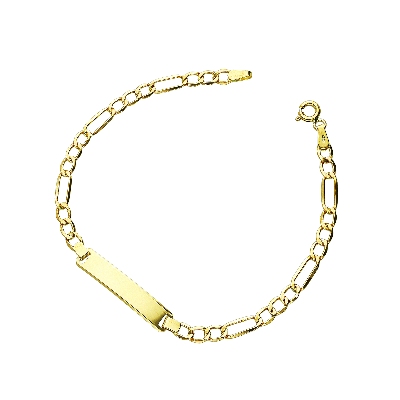 18k yellow gold men bracelet