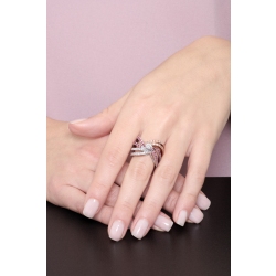 18k white and rosé gold with rubies and diamonds  2