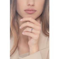 Anello con Ametista e Pietre Colorate Rainbow 2