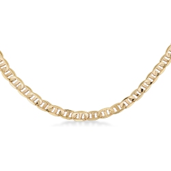 Small mariner chain in 18k yellow gold 2