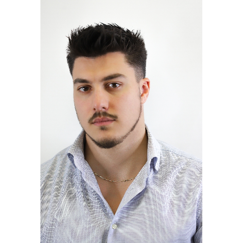 18k yellow gold anchor chain, 45 cm