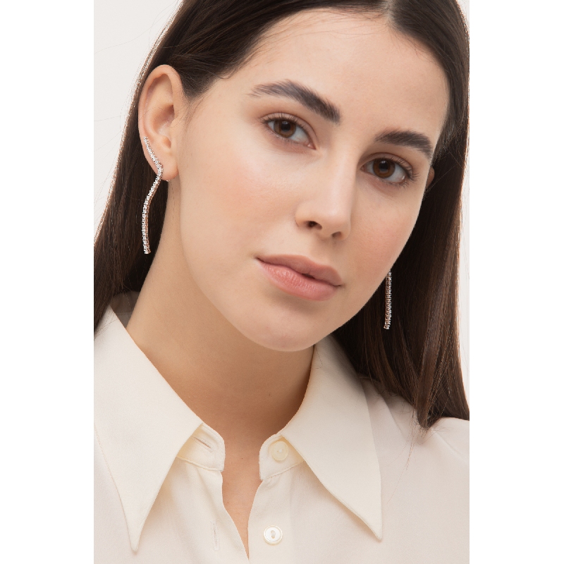 Diamond Earrings Tennis for Women 