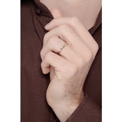 Fede Unoaerre Modello francesina in oro giallo 18k