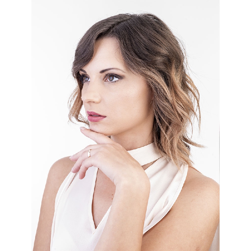 18k rose gold thick wedding ring