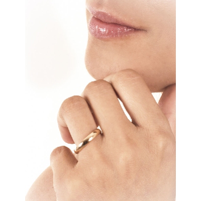 Fede Unoaerre modello classica in oro giallo 750