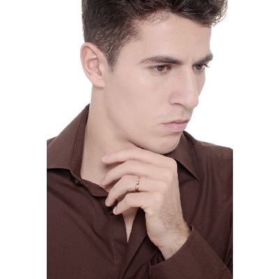 Fede Unoaerre modello classico in oro giallo 18k