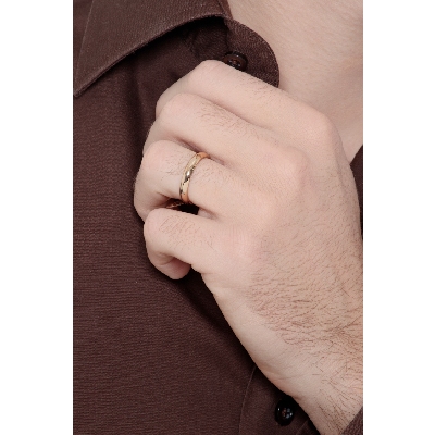 Fede Unoaerre classica  in oro giallo 18k