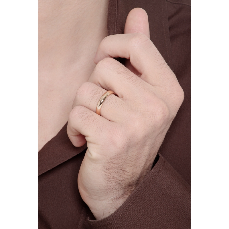 Fede Unoaerre classica in oro giallo 18k