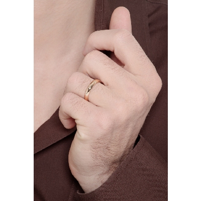 Fede Unoaerre classica in oro giallo 18k