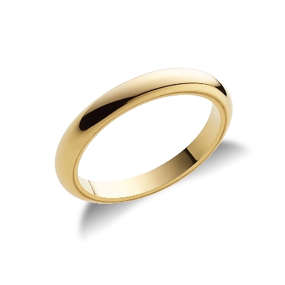 Fede Unoaerre classica in oro giallo 18k