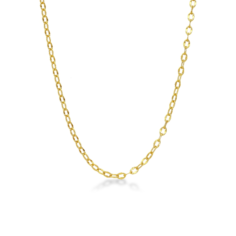 Rolo chain ,18k yellow gold