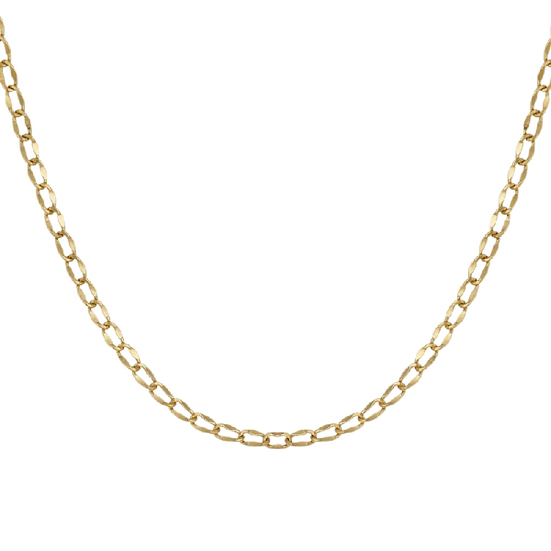 Groumette chain in 18k yellow gold