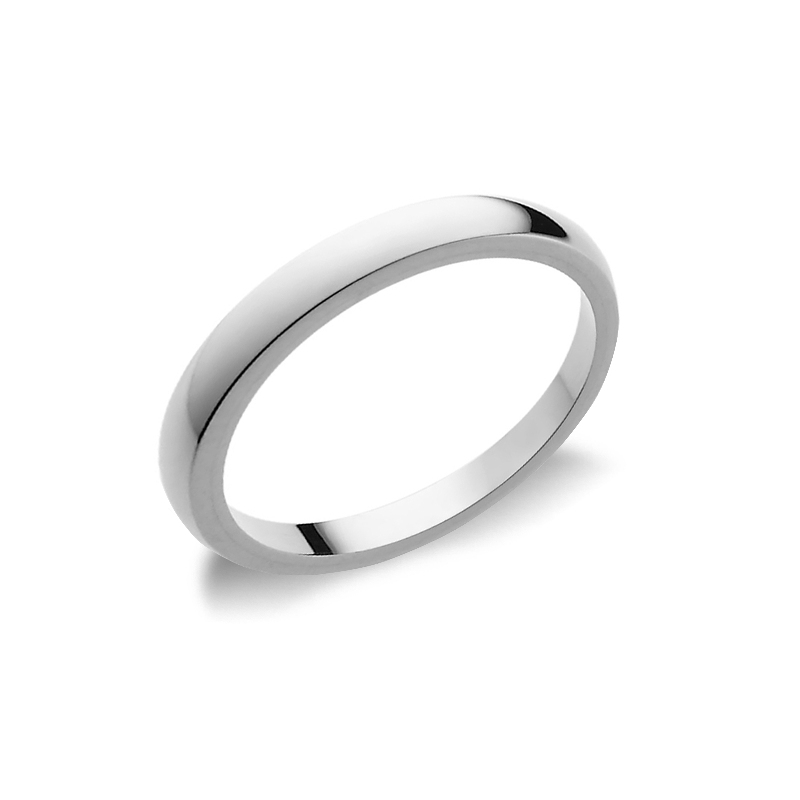 Special Wedding ring in 18k white gold