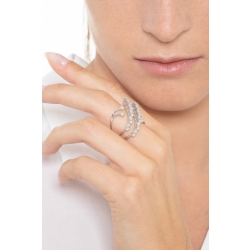 18k white gold diamonds ring 2