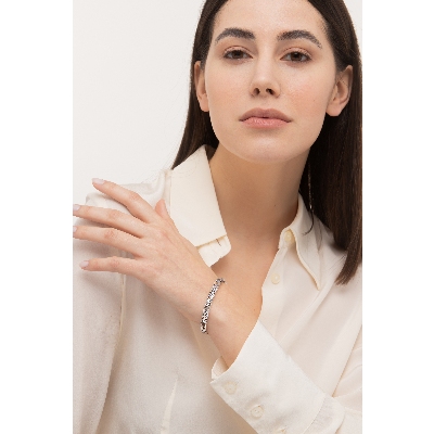 white gold bracelet with diamonds