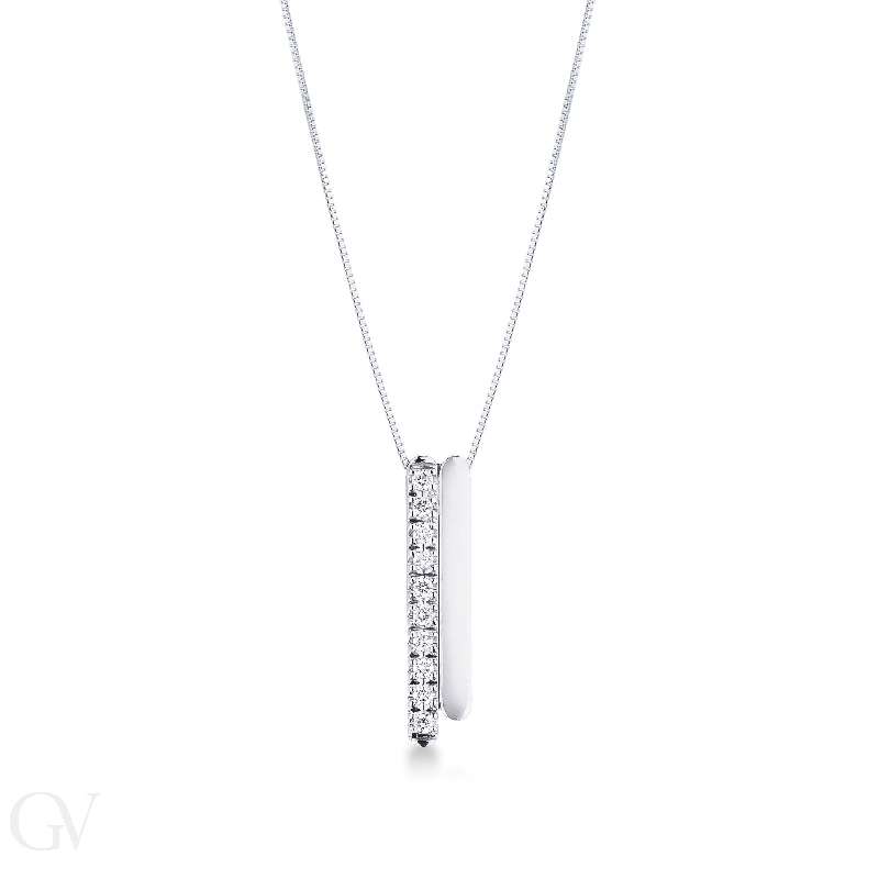 White Gold Diamond Necklace