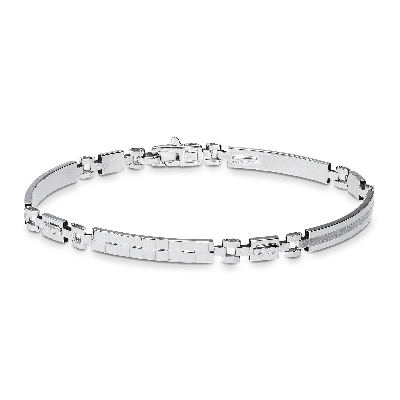 Bracelet 18k White Gold cm 20