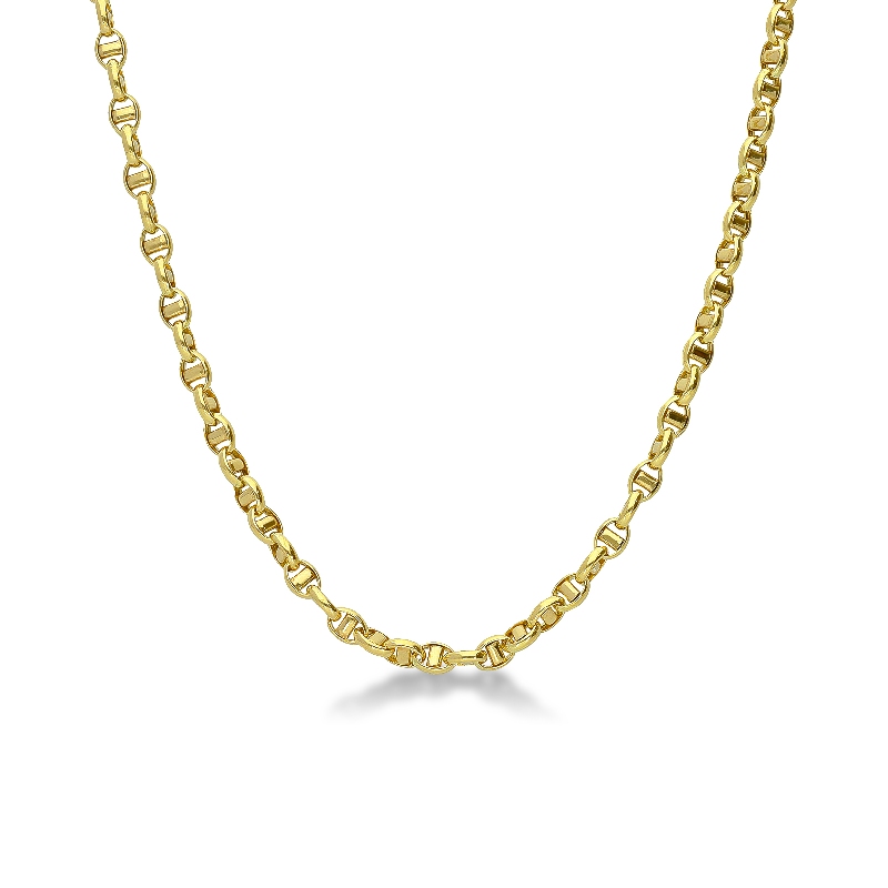 18k yellow gold mariner chain