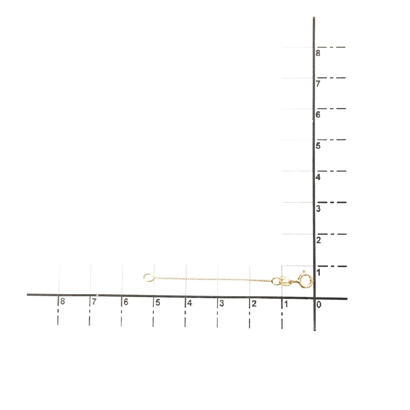 18k yellow gold extension