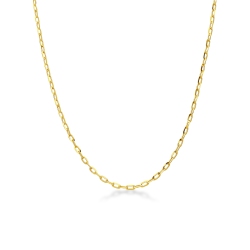 Rolò chain in 18k yellow gold