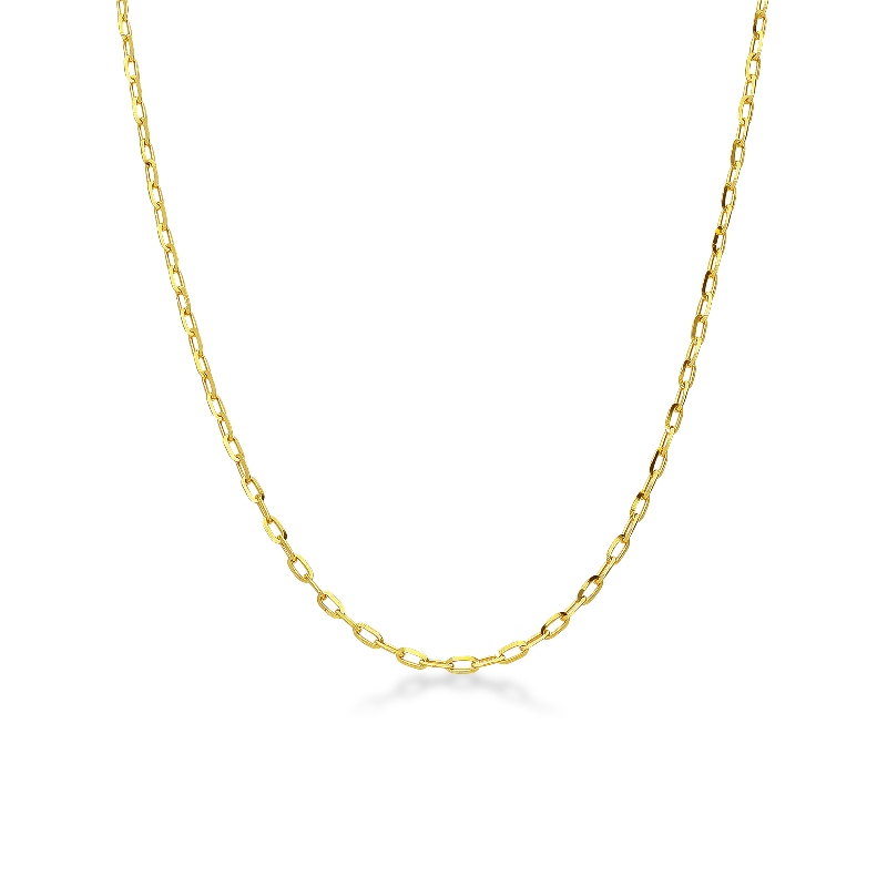 Rolò chain in 18k yellow gold