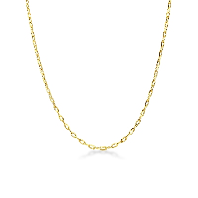 Rolò chain in 18k yellow gold