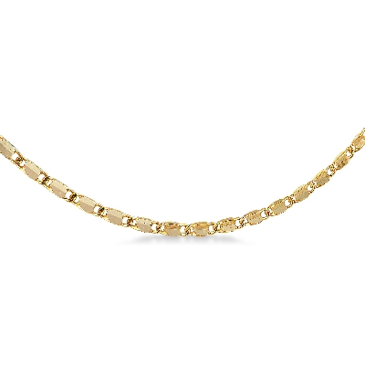 Yellow gold 18 rolò chain, 45 cm 