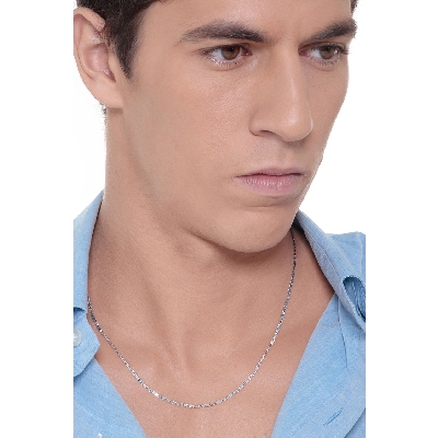 Necklace 18k White Gold with Chain