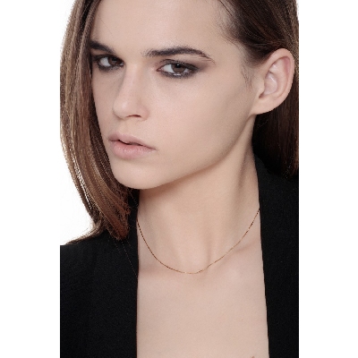 Small venetian chain in 18k yellow gold