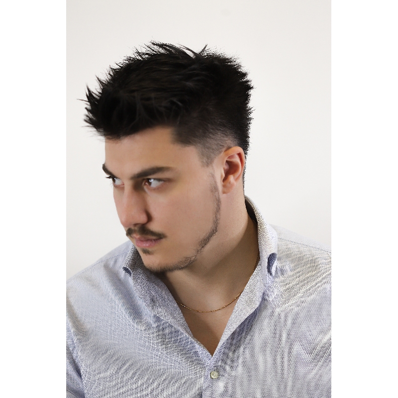 Catena veneziana in oro giallo 18k, cm 50.