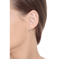 18k white gold lightning bolt earrings with diamonds  2