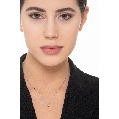 CIONDOLO PUNTO LUCE GRIFFE ONDA  A ROMBO