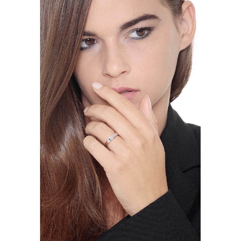 SOLITARIO CT 0,25  O.BIANCO   INCASSATURA BATTUTA