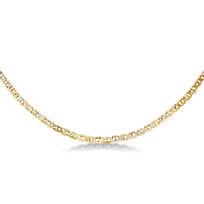 18k yellow gold mariner chain