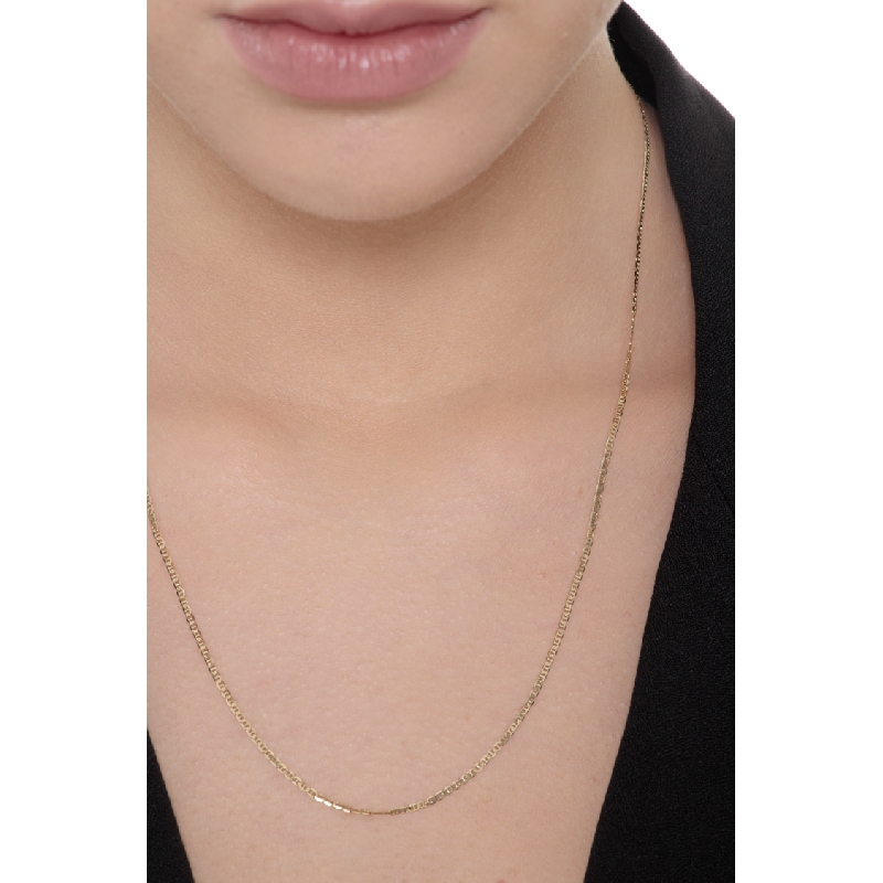 18k yellow gold mariner chain