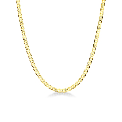 Collana Uomo in oro giallo 18k, lunghezza cm 50.