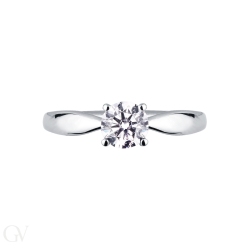 Montatura solitario lineare