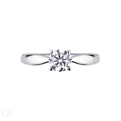 Montatura solitario lineare