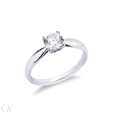 Montatura solitario lineare