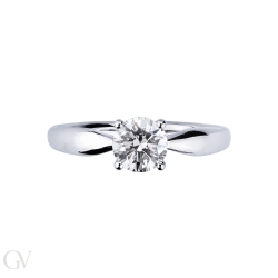 Montatura solitario lineare